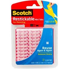 3M – 思高牌可重貼雙面膠貼 R103