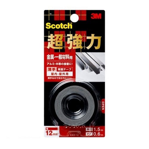 3M – Super Strength Double-Sided Tape – For Metal KKD-12