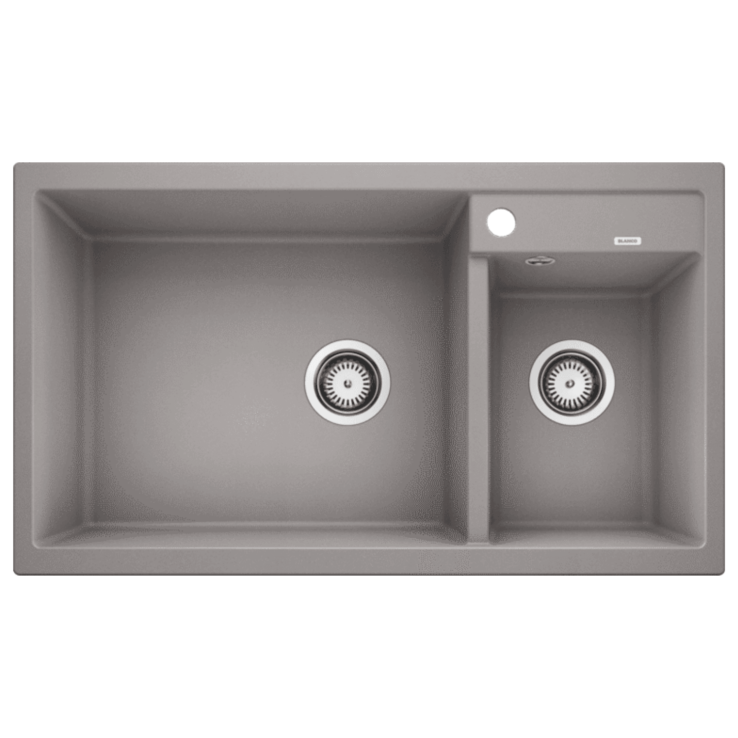 BLANCO 513268 METRA 9 台上/台下式花崗岩鋅盤 (Alu Metallic色)