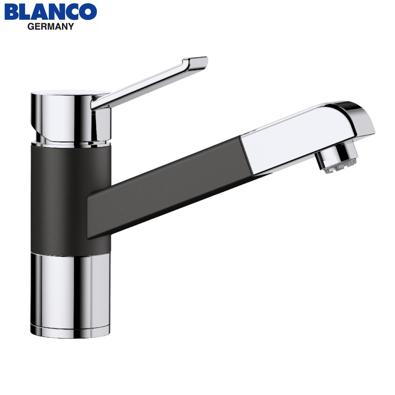 Blanco 517829 ZENOS-S Faucet (Black + Chrome)