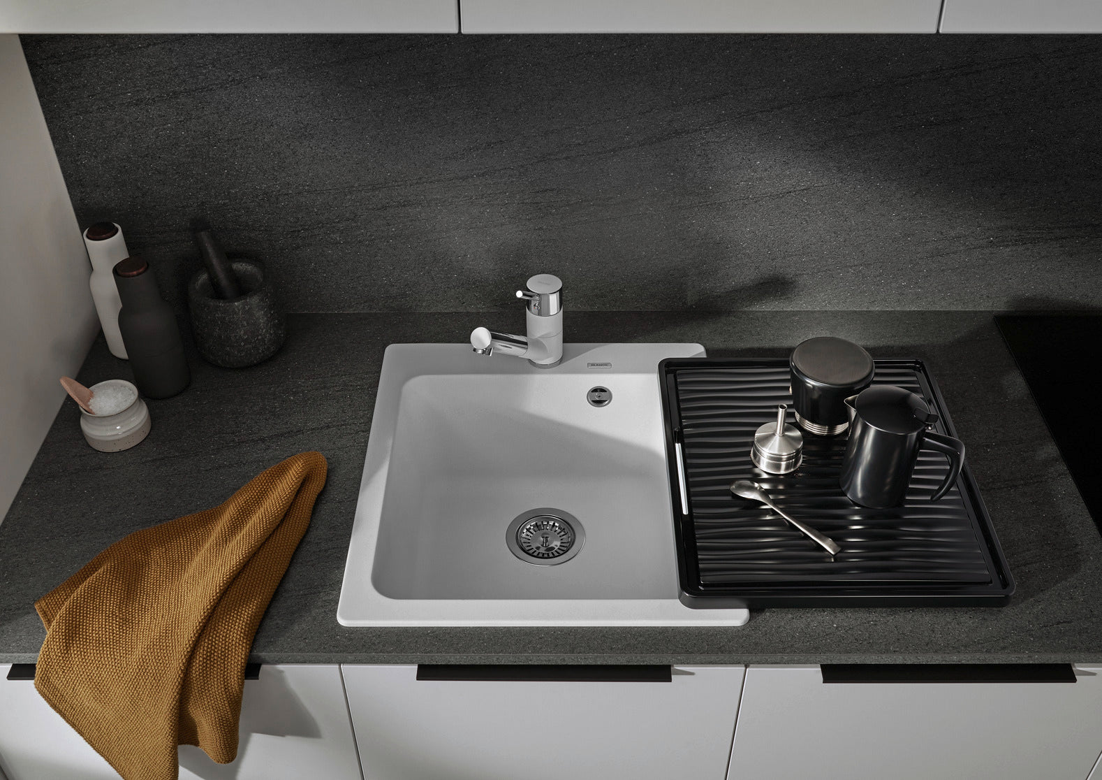 BLANCO 525222 NAYA 45 台上或台下式石盤/鋅盤