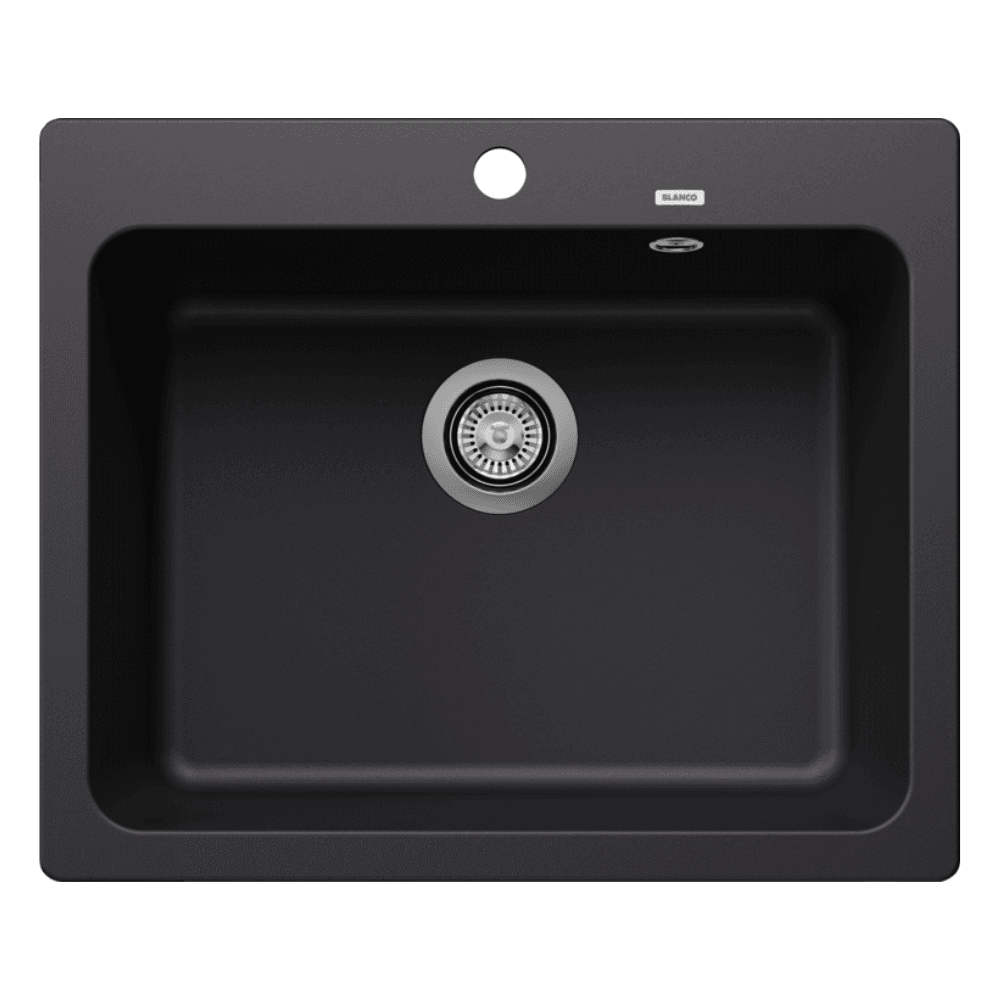 BLANCO 525941 NAYA 6 台上或台下式石盆 (Black)
