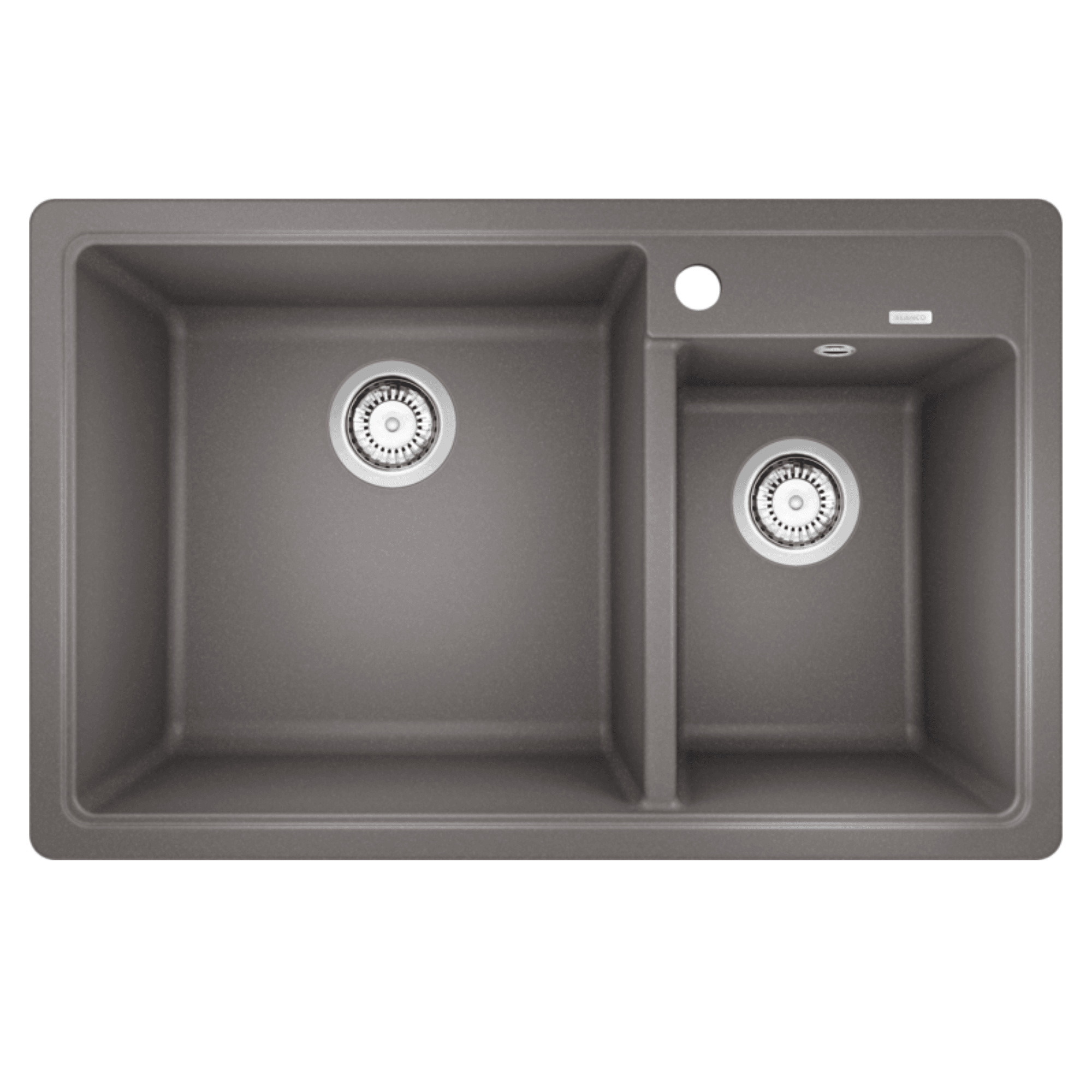 BLANCO 526225 Legra 8 台上式花崗岩鋅盤 (Alu Metallic色)