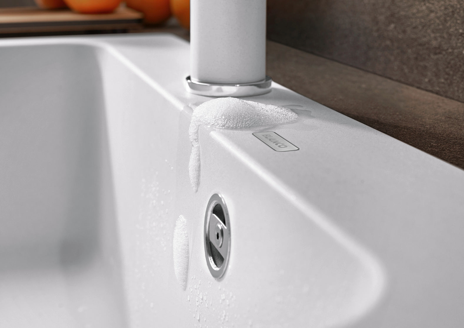 BLANCO 527311 NAYA 6 台上或台下式花崗岩鋅盤