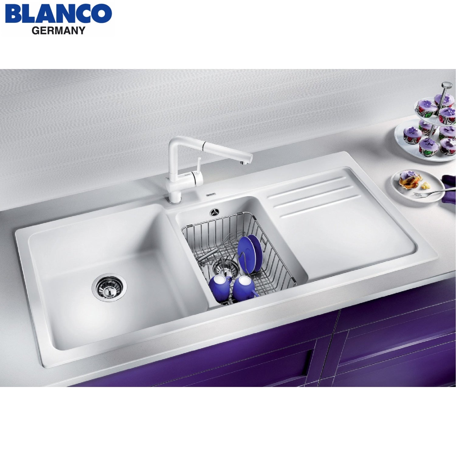 Blanco NAYA 8 S 519657 80厘米 雙盆昇盤