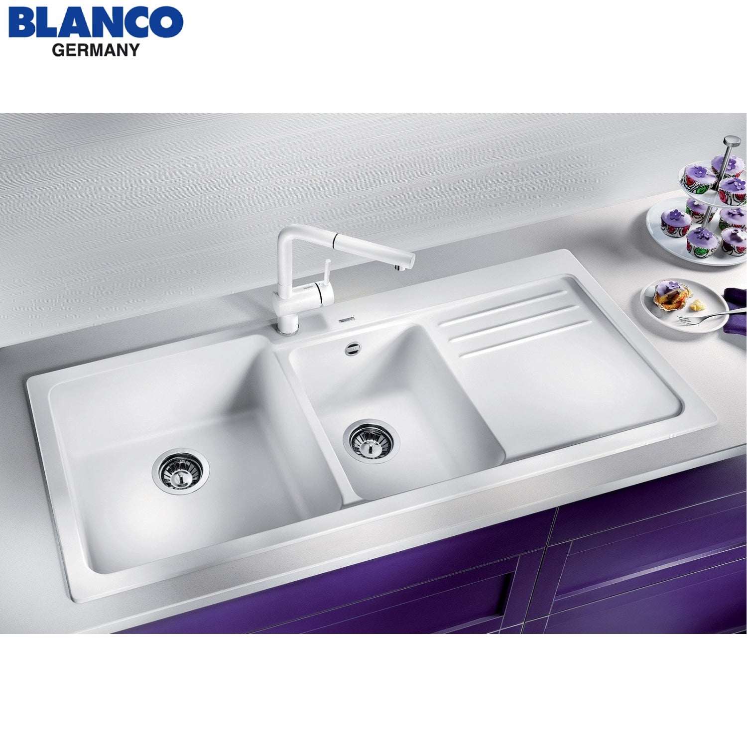 Blanco NAYA 8 S 519657 80厘米 雙盆昇盤