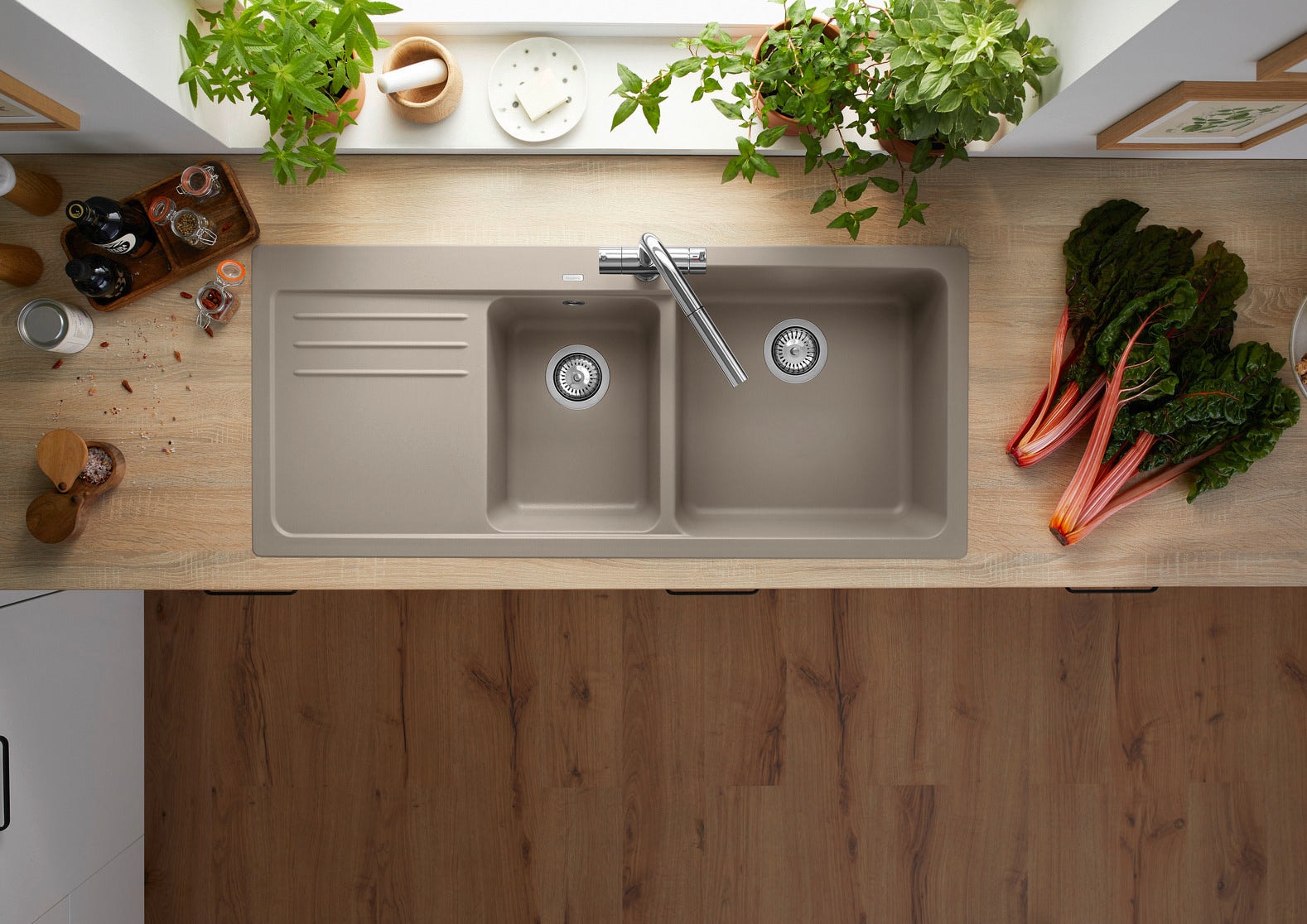 Blanco NAYA 8 S 525779 80厘米 雙盆昇盤