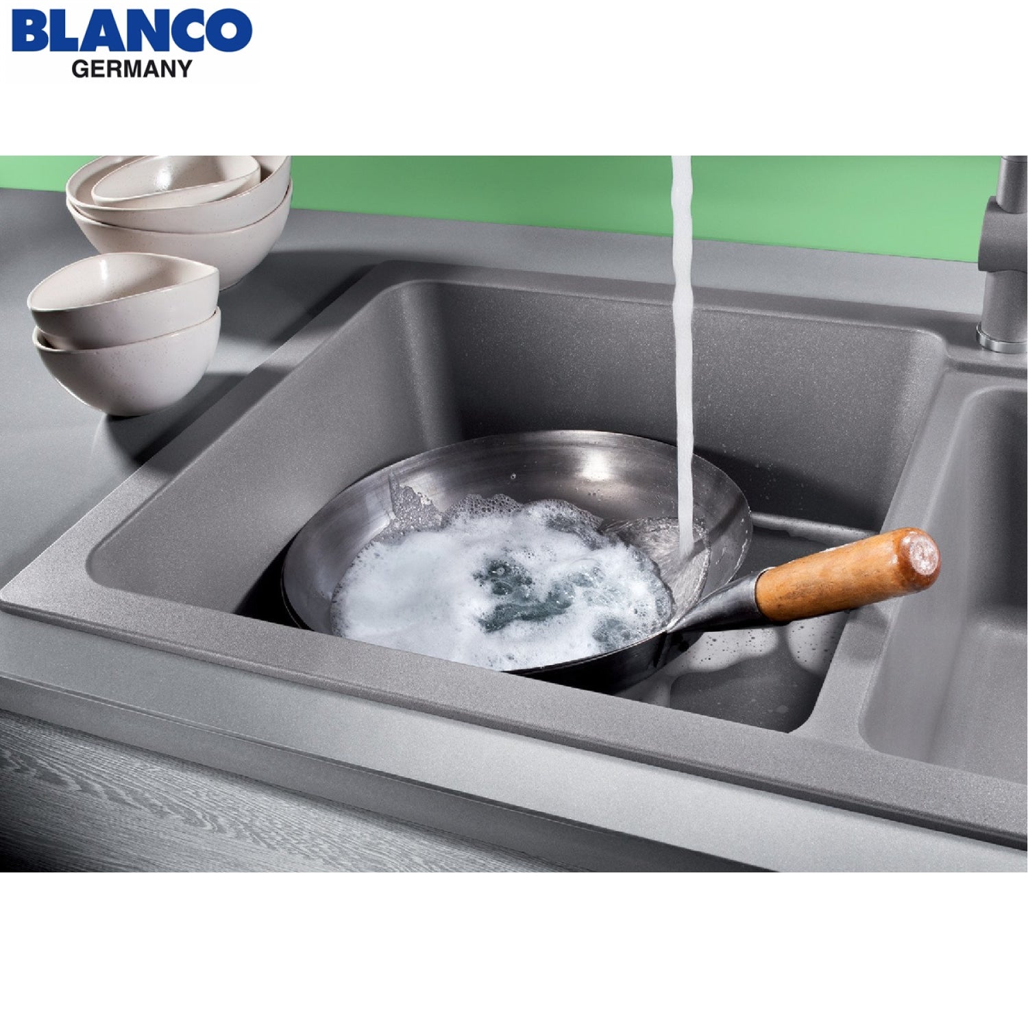 Blanco NAYA8 519647 80厘米 雙盆昇盤