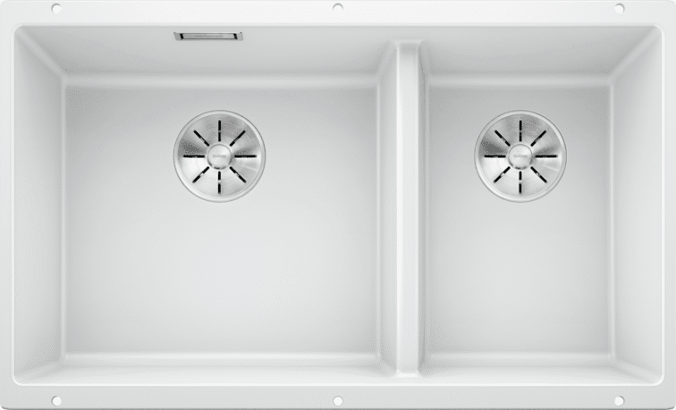 Blanco SUBLINE 430/270-U 523155 80厘米 花崗岩面 昇盤 (White)