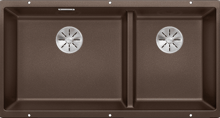 Blanco SUBLINE480/320-U 523593 90厘米 雙盆昇盤 (Coffee)
