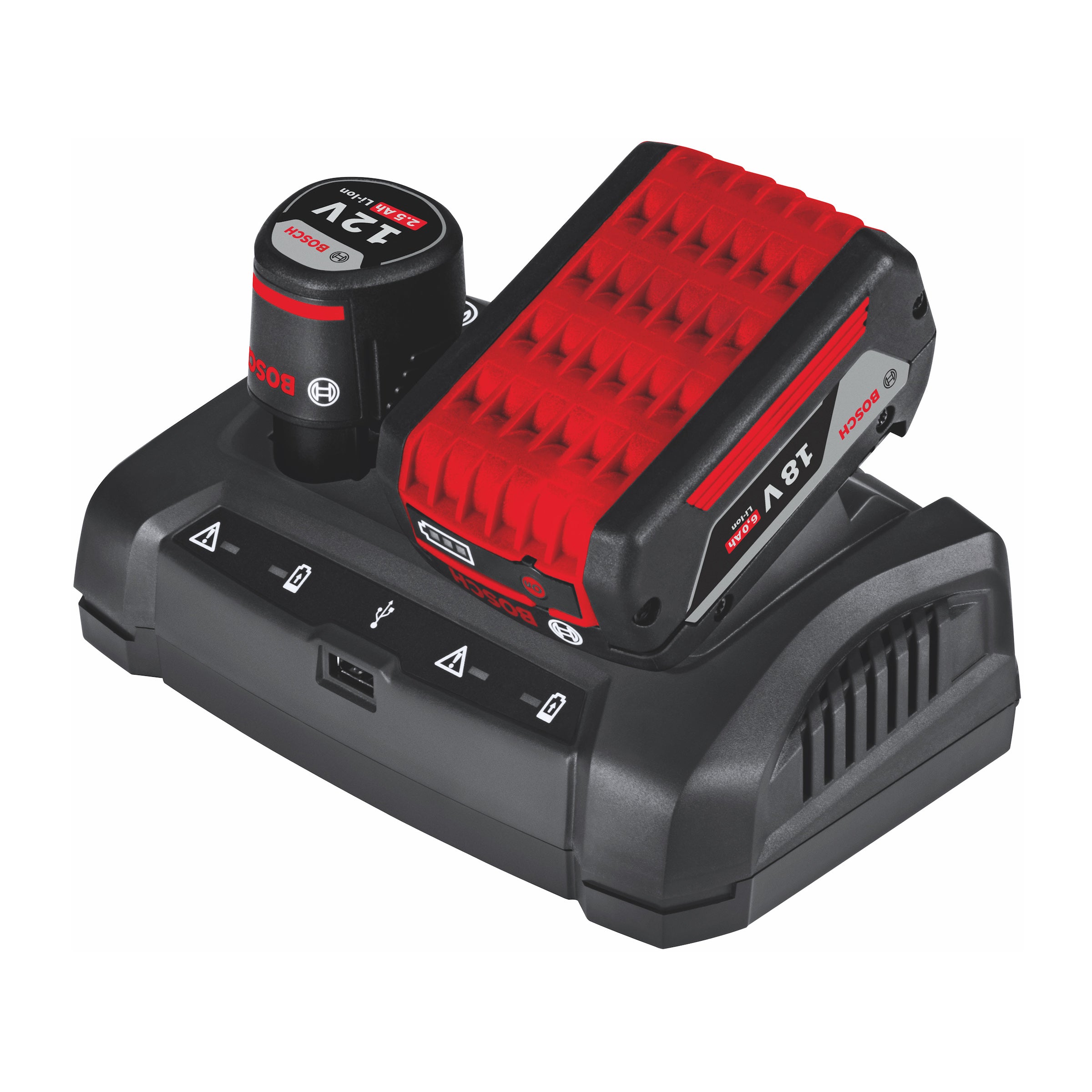 BOSCH GAX 18V-30 (10.8V/12V/18V) 3.0A 鋰電池充電器(帶USB)