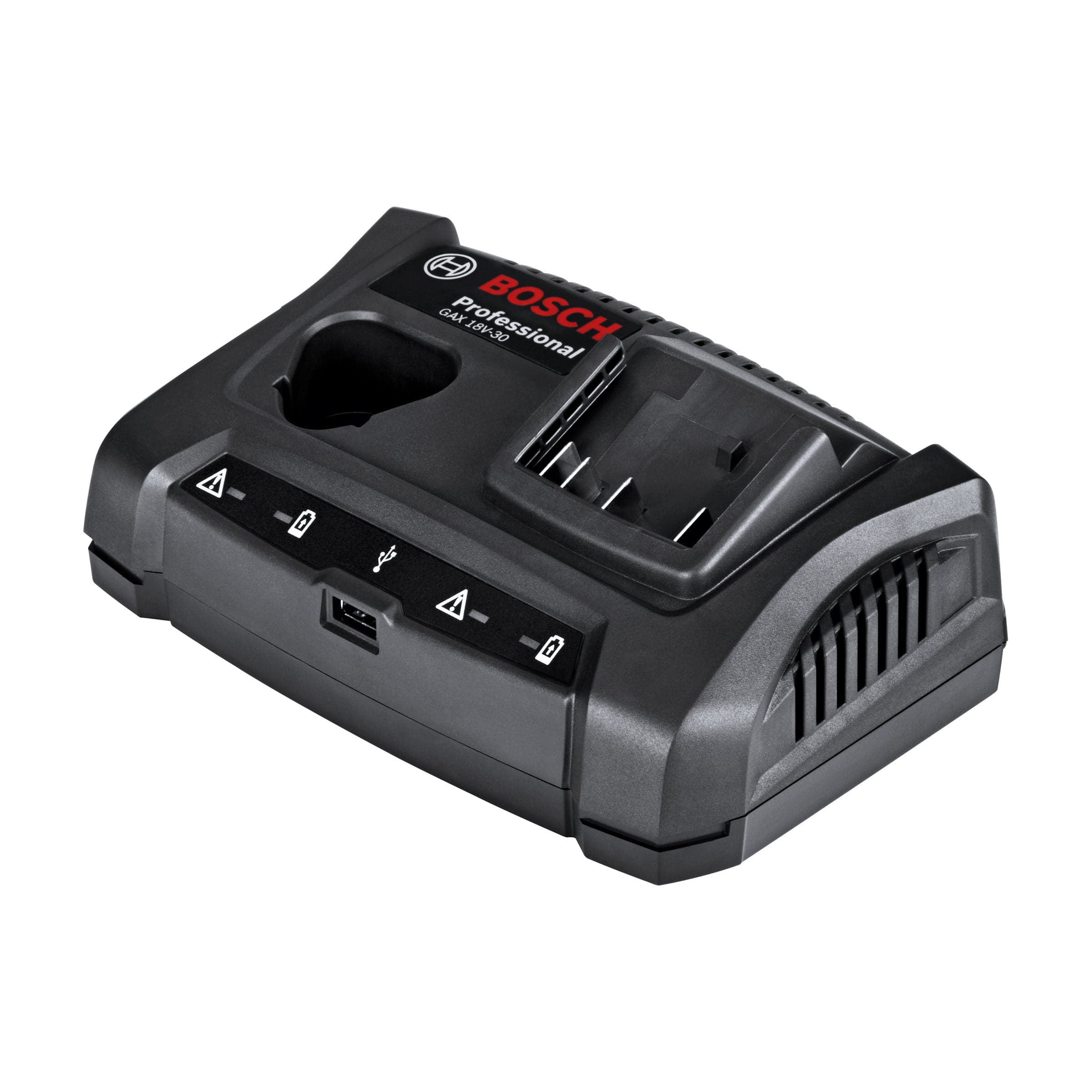 BOSCH GAX 18V-30 (10.8V/12V/18V) 3.0A 鋰電池充電器(帶USB)