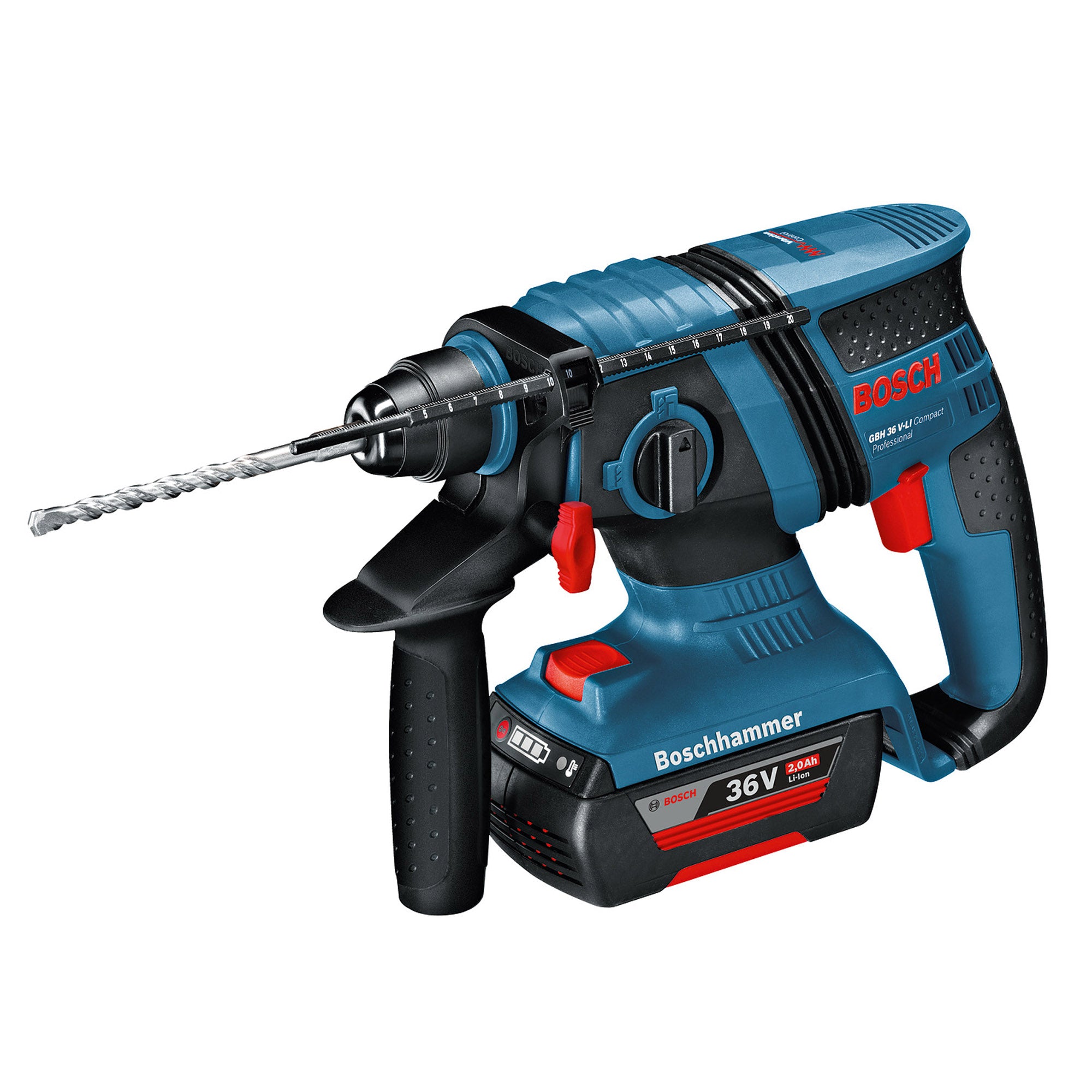 BOSCH GBH 36V-EC-Li compact (2x2.0Ah) (鋰電)(無碳刷) 錘鑽