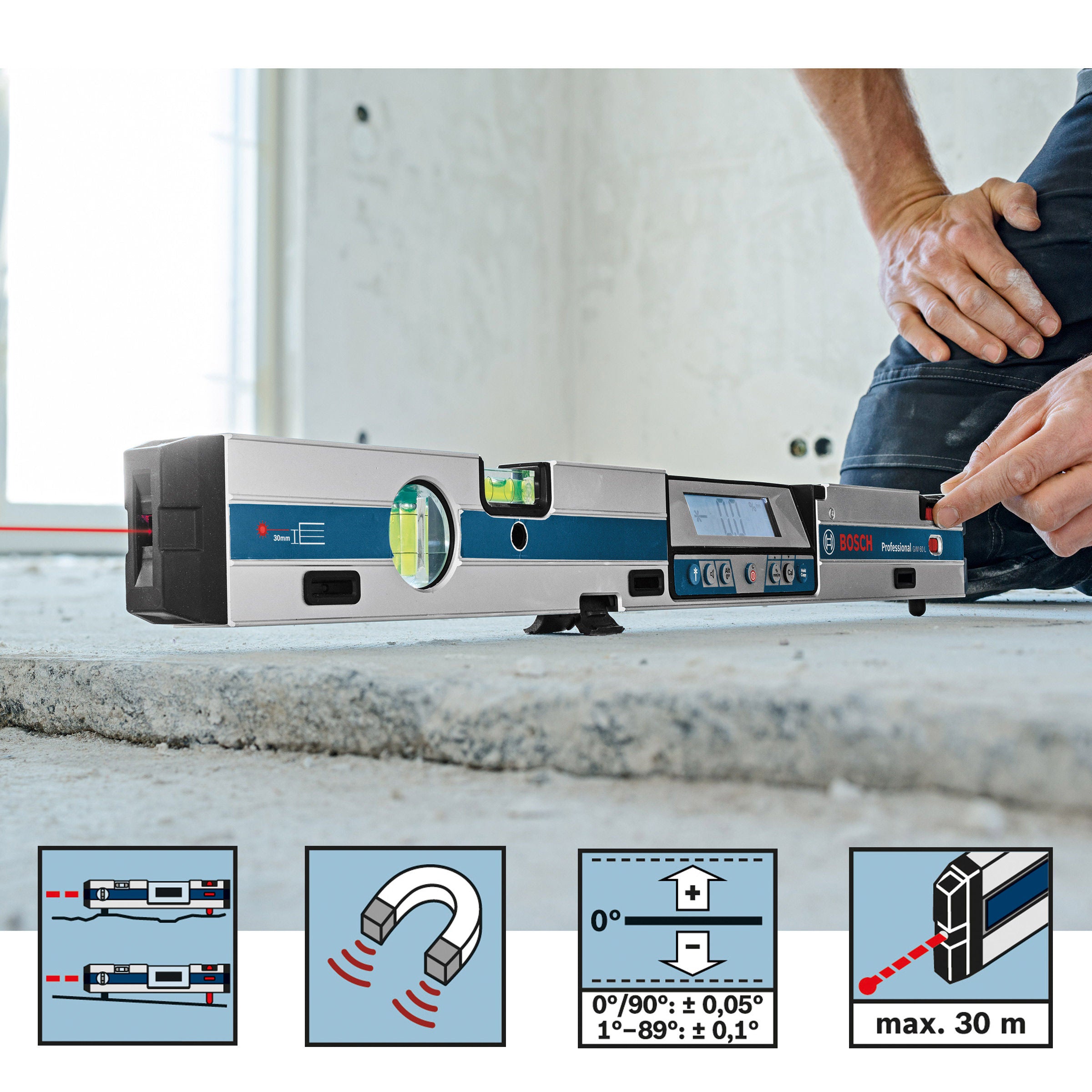 BOSCH GIM 60 電子式數位水平尺
