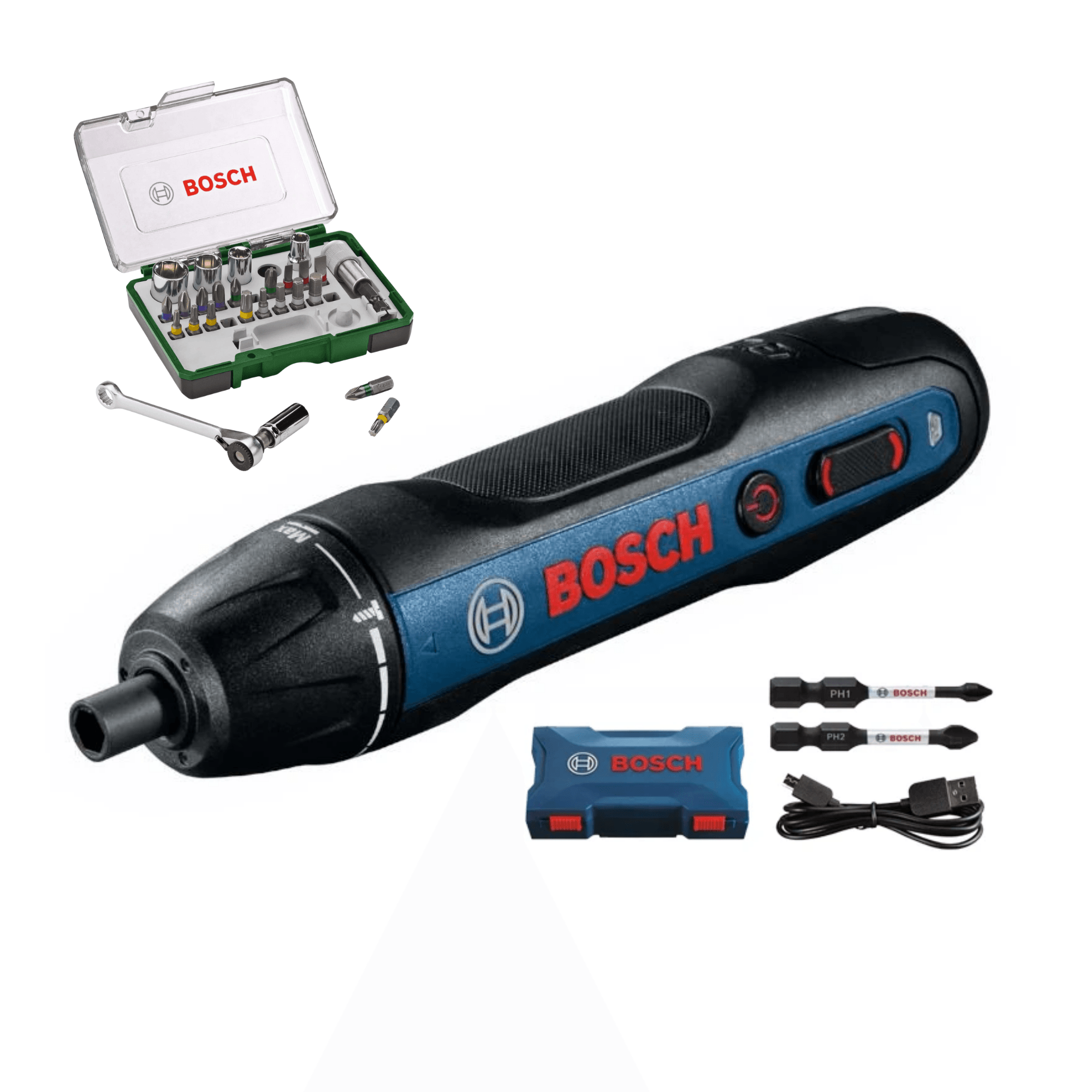 Bosch GO 2 充電式電動螺絲批 (至尊套裝)