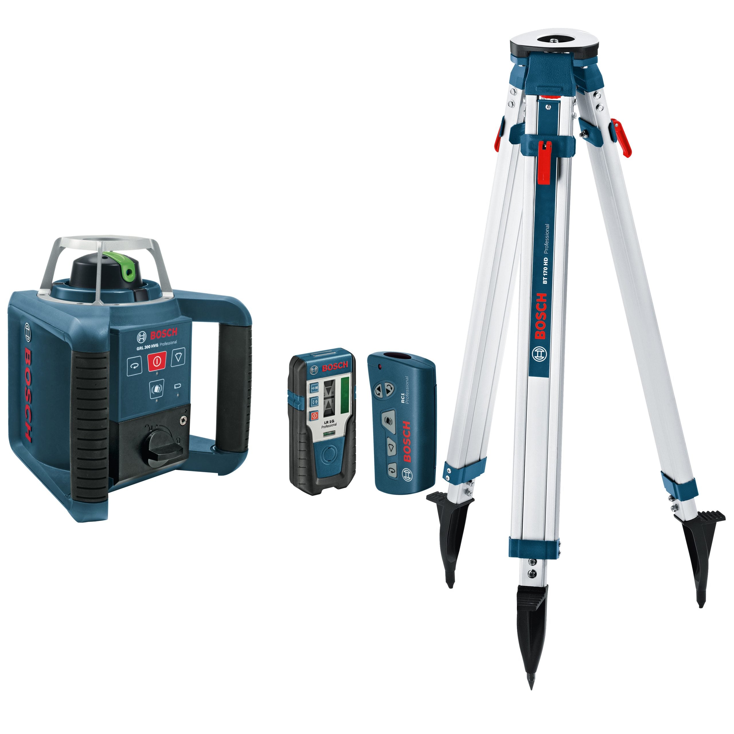 BOSCH GRL 300 HVG Set 360度紅外線掃平儀