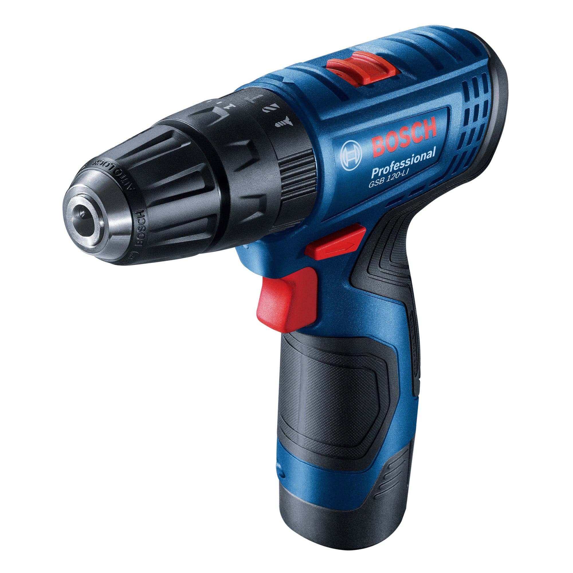 BOSCH GSB 120-Li Professional 充電式衝擊鑽 (兩電一充套裝版)