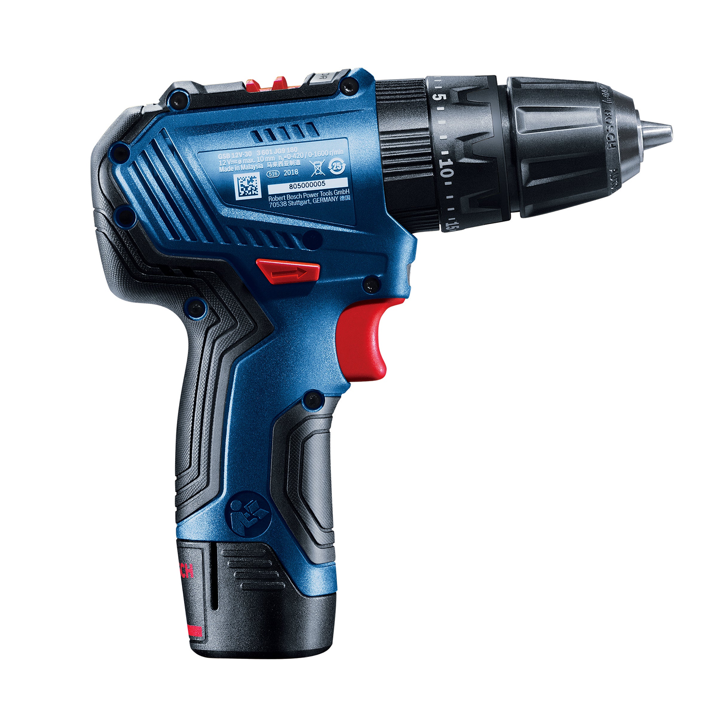 BOSCH GSB 12V-30 充電式衝擊鑽 (套裝)