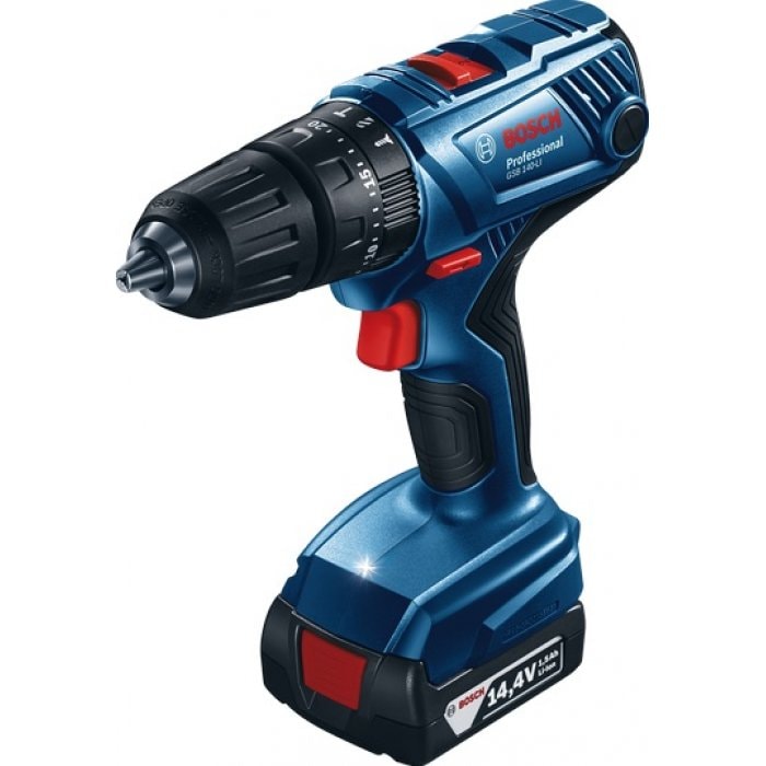 BOSCH GSB 140-LI Professional 充電式衝擊鑽 (鋰14.4V)(2x1.5Ah)