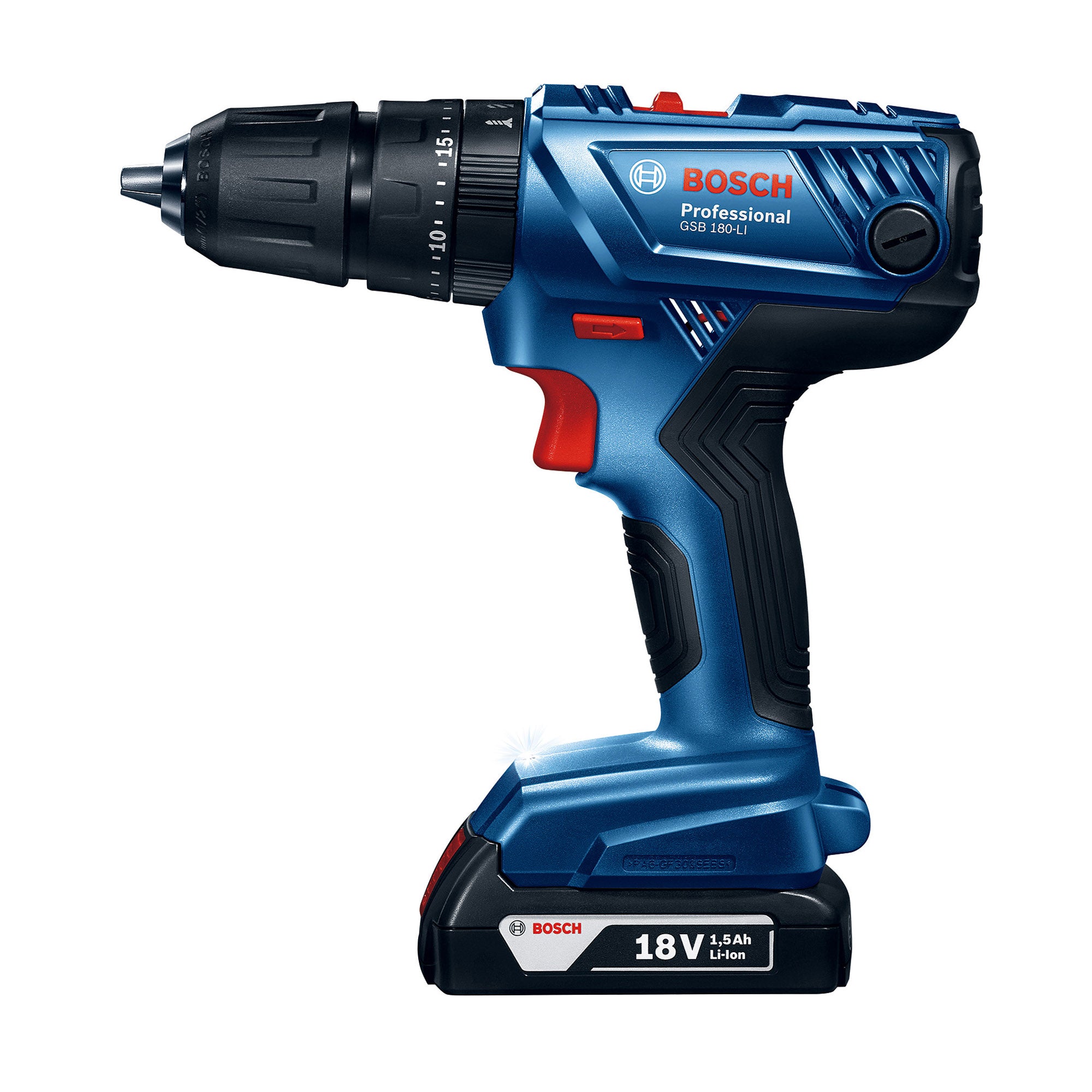 BOSCH GSB 180-LI 衝擊電鑽 (套裝)
