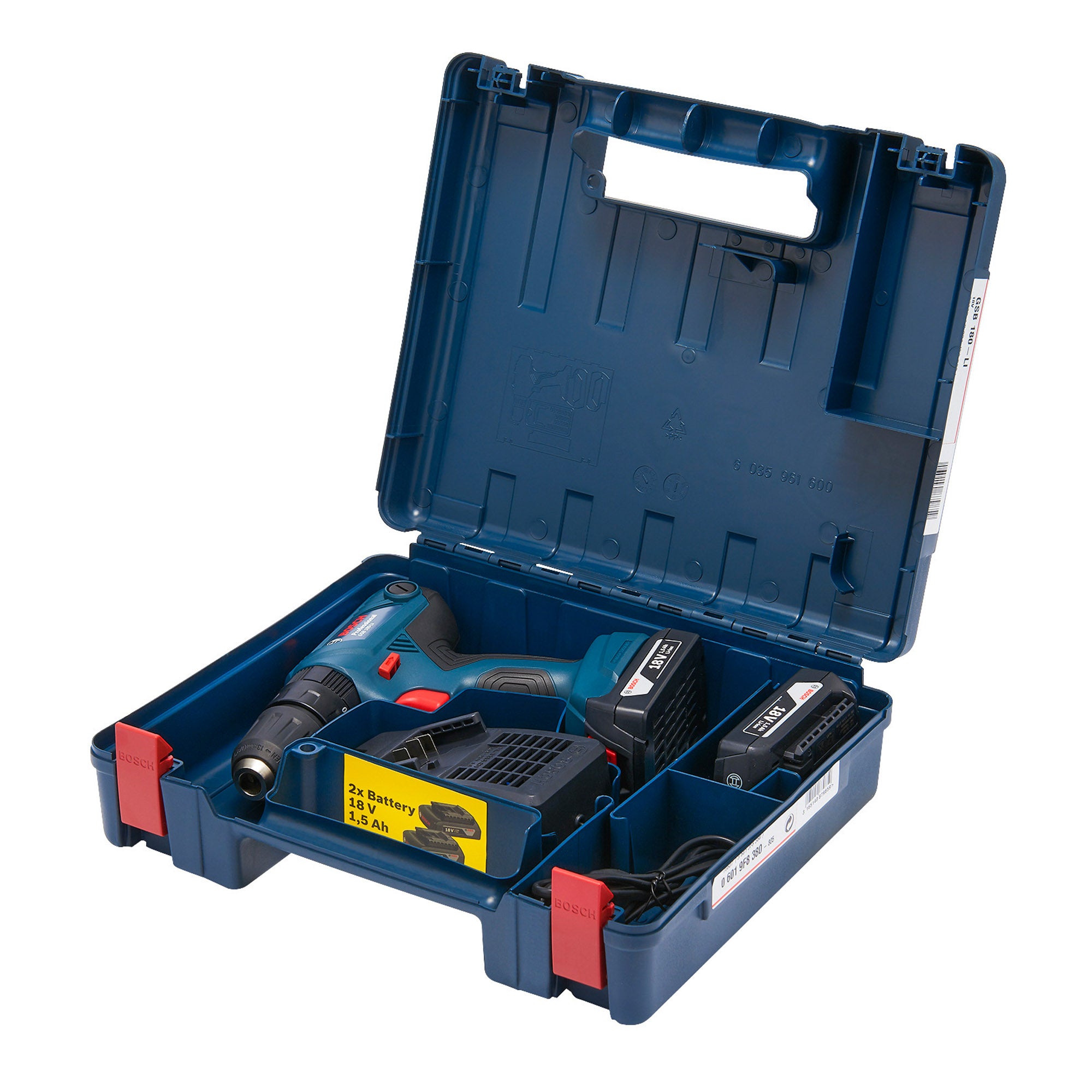 BOSCH GSB 180-LI 衝擊電鑽 (套裝)