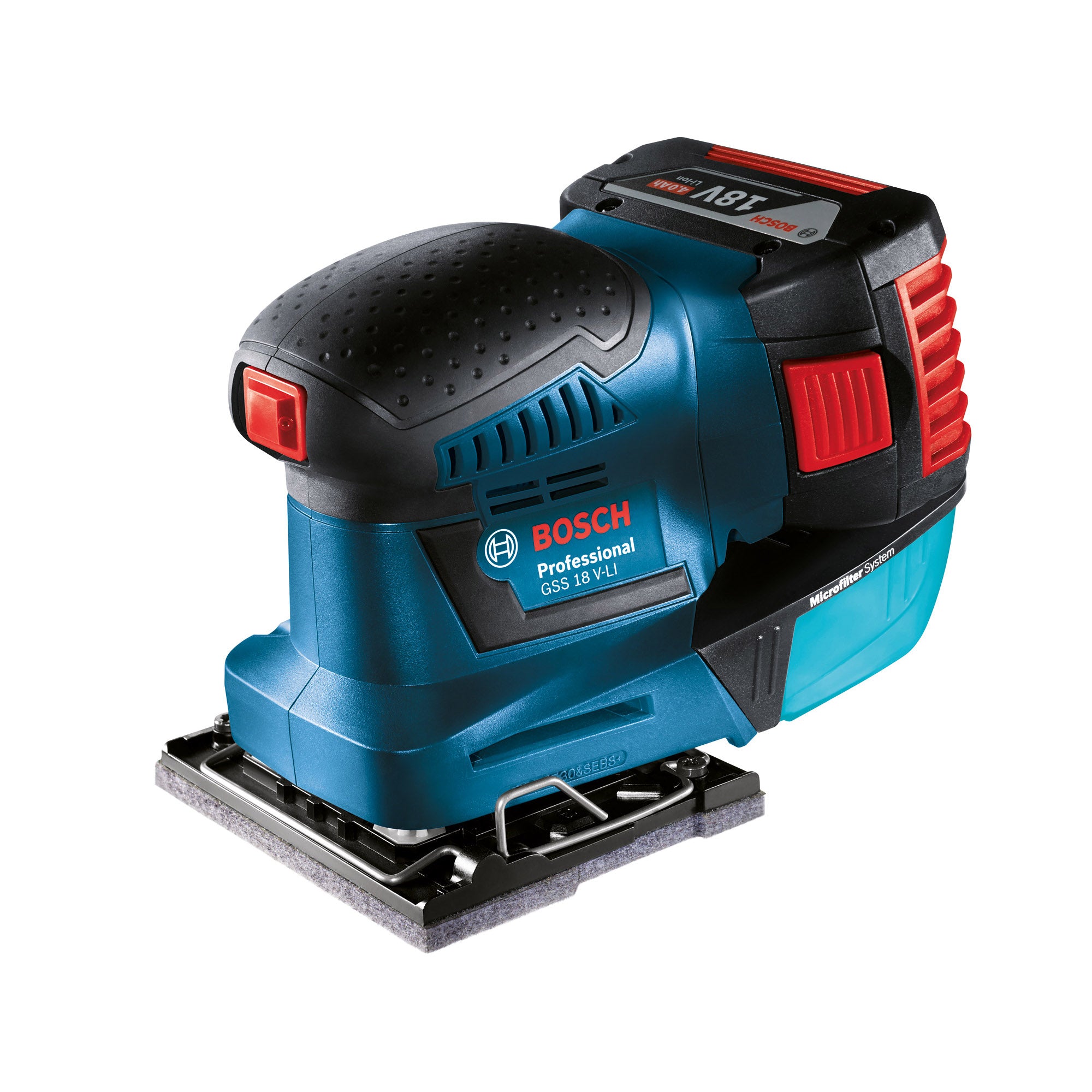 BOSCH GSS 18VLI 充電式砂紙機 (淨機)