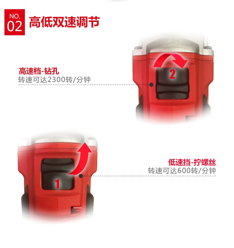 Devon 大有 5283-Li-20TSIQ 20V 充電式無刷衝擊電鑽 (淨機)(香港行貨)