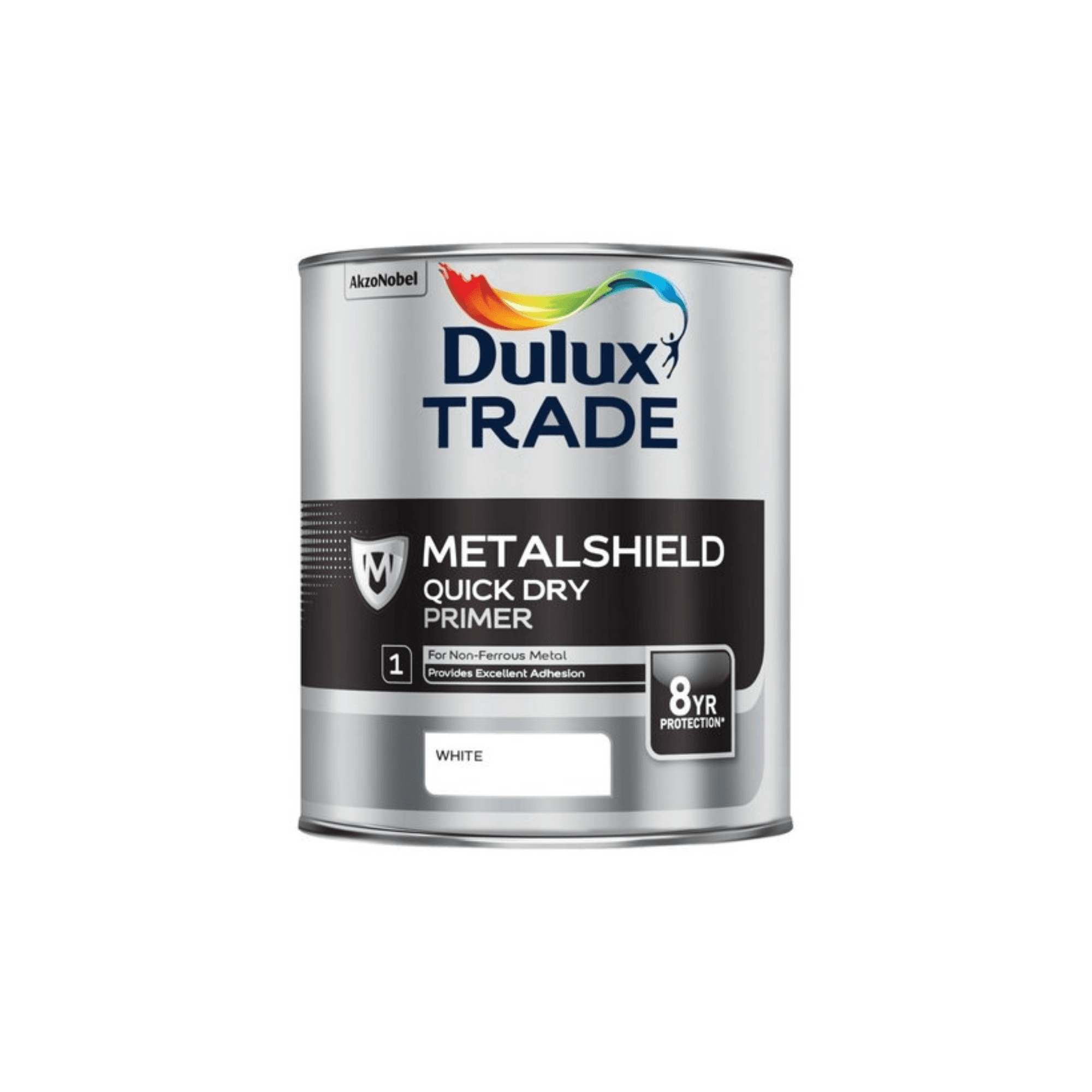 Dulux Quick Dry Zinc Phosphate Primer 1L (UK Imported; For Metal Rust Prevention; Indoor & Outdoor Use)