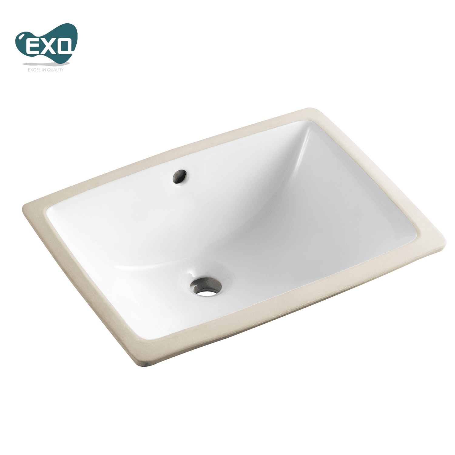 EXQ EB3105 白色長方型台底盆-hong-kong