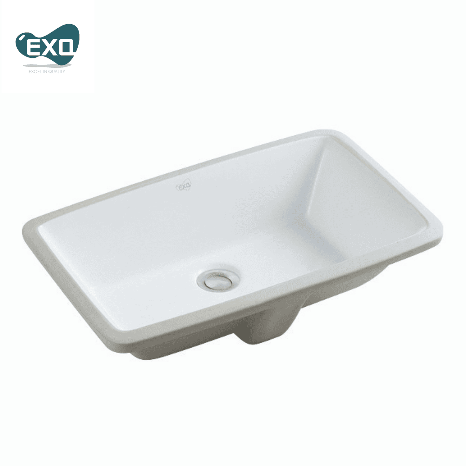 EXQ EB3110R1 白色長方型台下盆