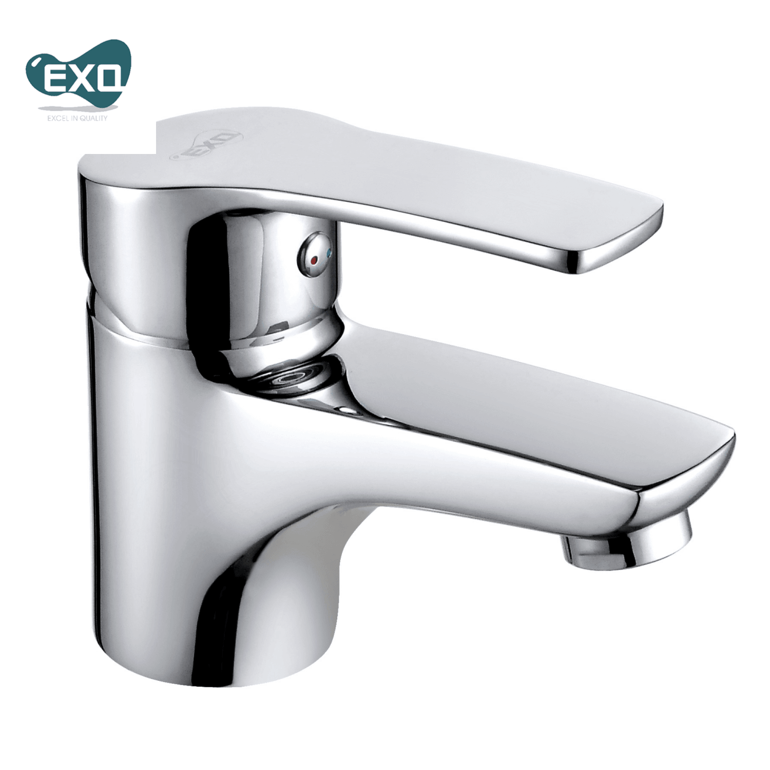 EXQ HA075 Harry Chrome Basin Faucet (Without Drain)
