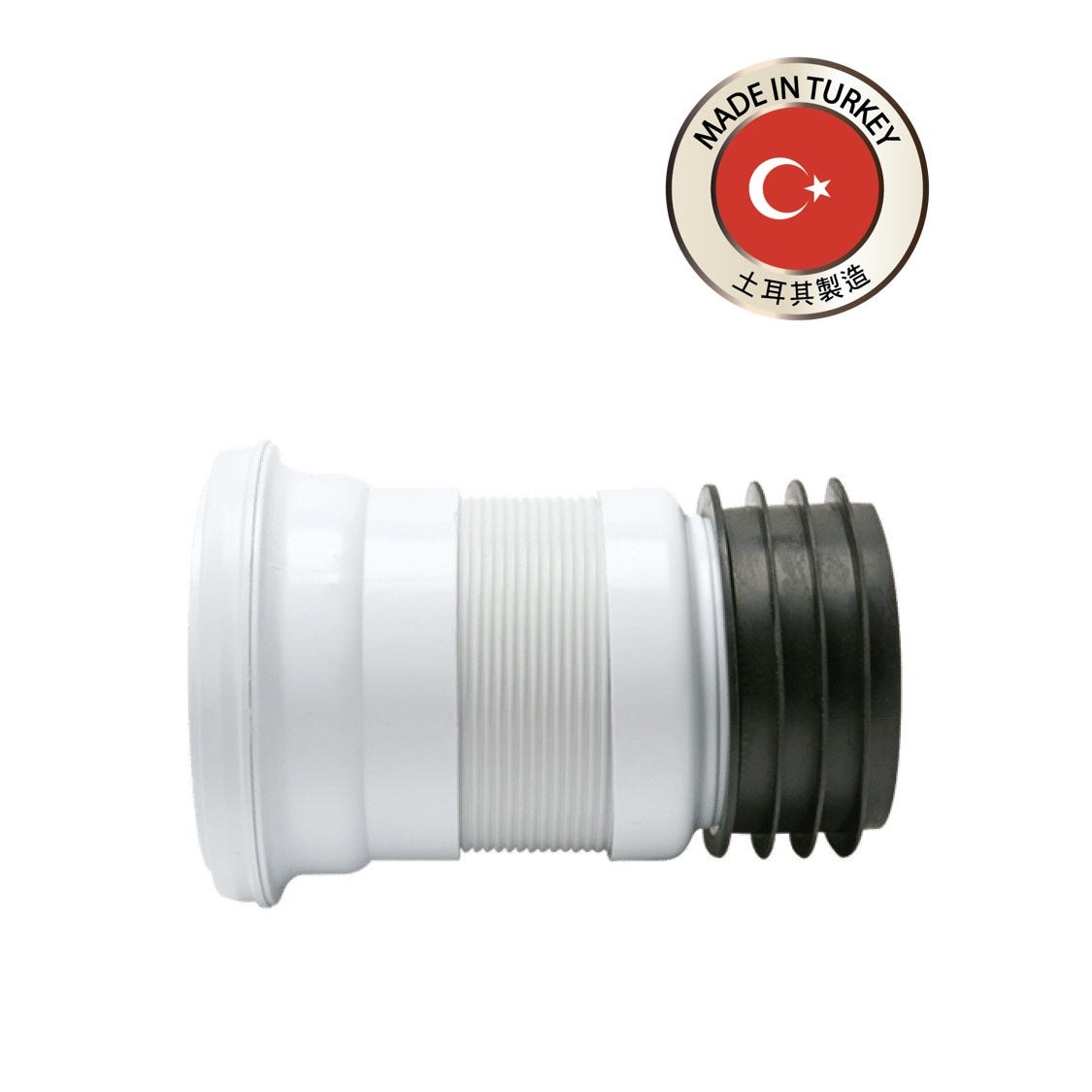 Fluidmaster 福馬 ZB38306FM 座廁風琴喉 200-350mm 白色