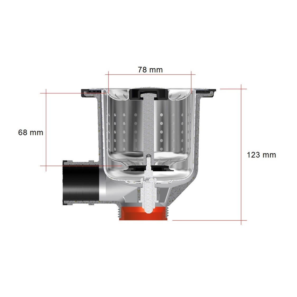 FRANKE BXX 210-54 (127.0554.252) Box 不銹鋼 檯面/檯底 單星盆 580x450x200mm 銀色