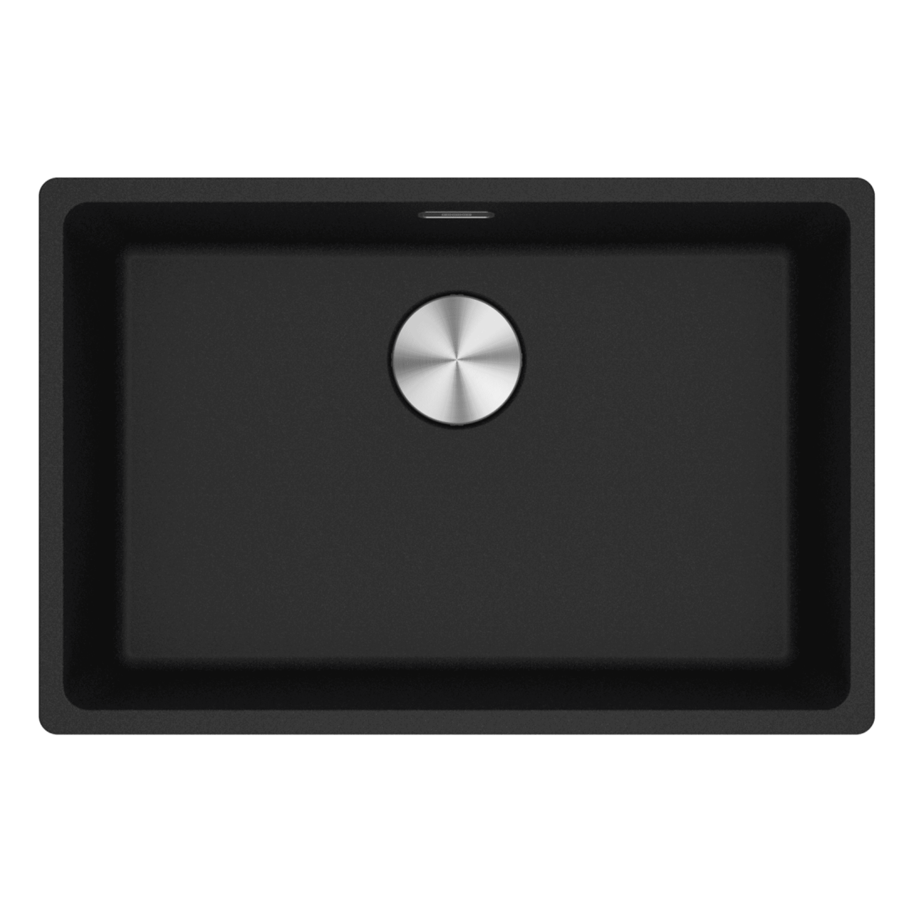 FRANKE MRG 610-62 (114.0655.180) Maris 花崗岩 檯面/檯底 單星盆 660x440mm 瑪瑙黑