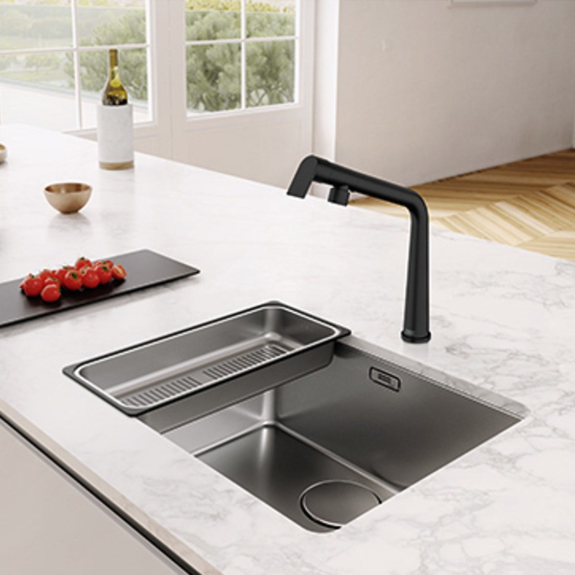 FRANKE PT 905G (115.0625.187) Icon 星盆龍頭 黑色