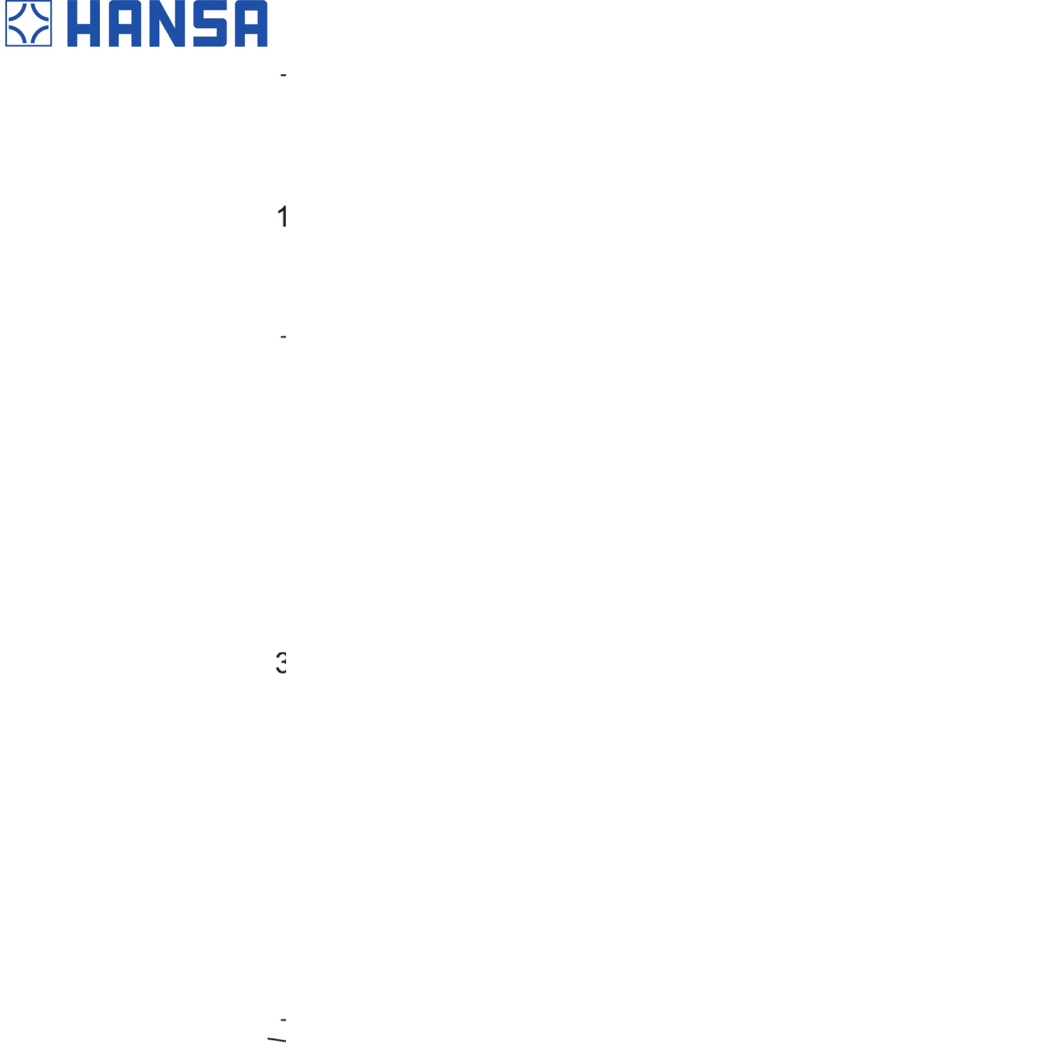 HANSA VANTIS STYLE 面盆龍頭