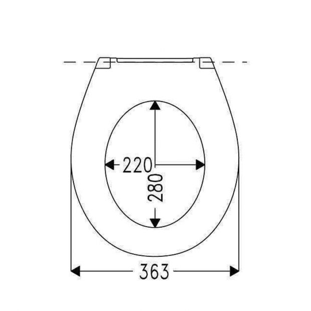 HARO 534446 Laval 油壓式廁板 (適用於:Roca Victoria)-hong-kong