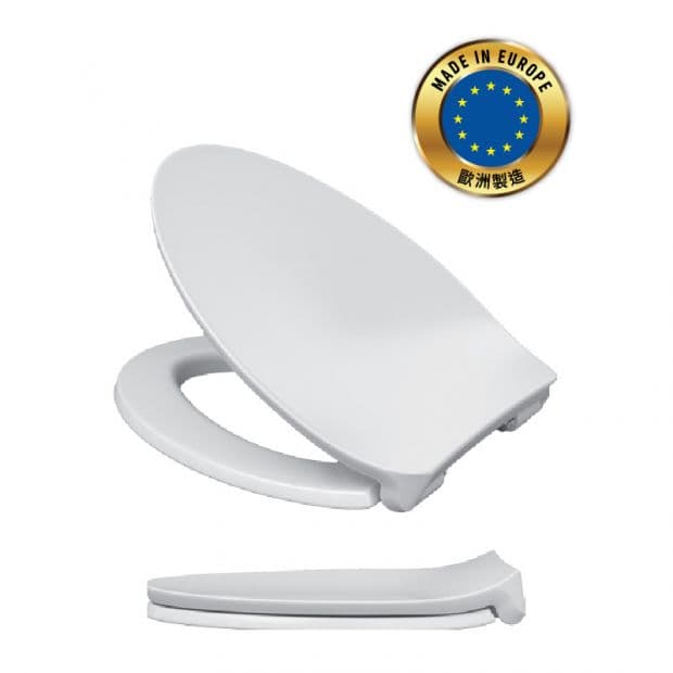 HARO 534447 Crest Elongated 油壓式廁板