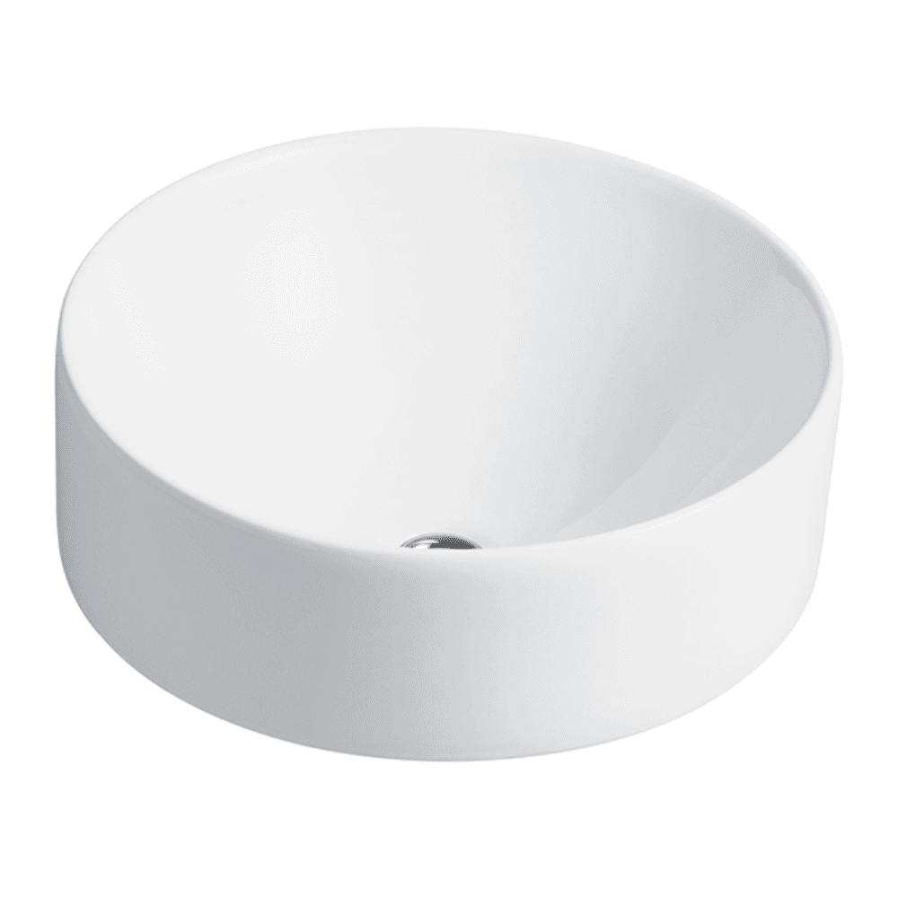 KOHLER K-14800X-0 CHALICE 17” Round Countertop Bathroom Sink