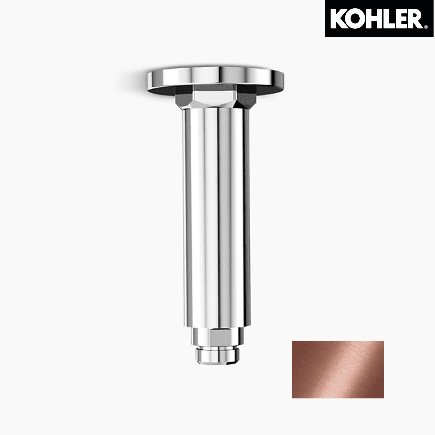 KOHLER K-15398T-B-RGD 天花板安裝花灑臂 (玫瑰金)