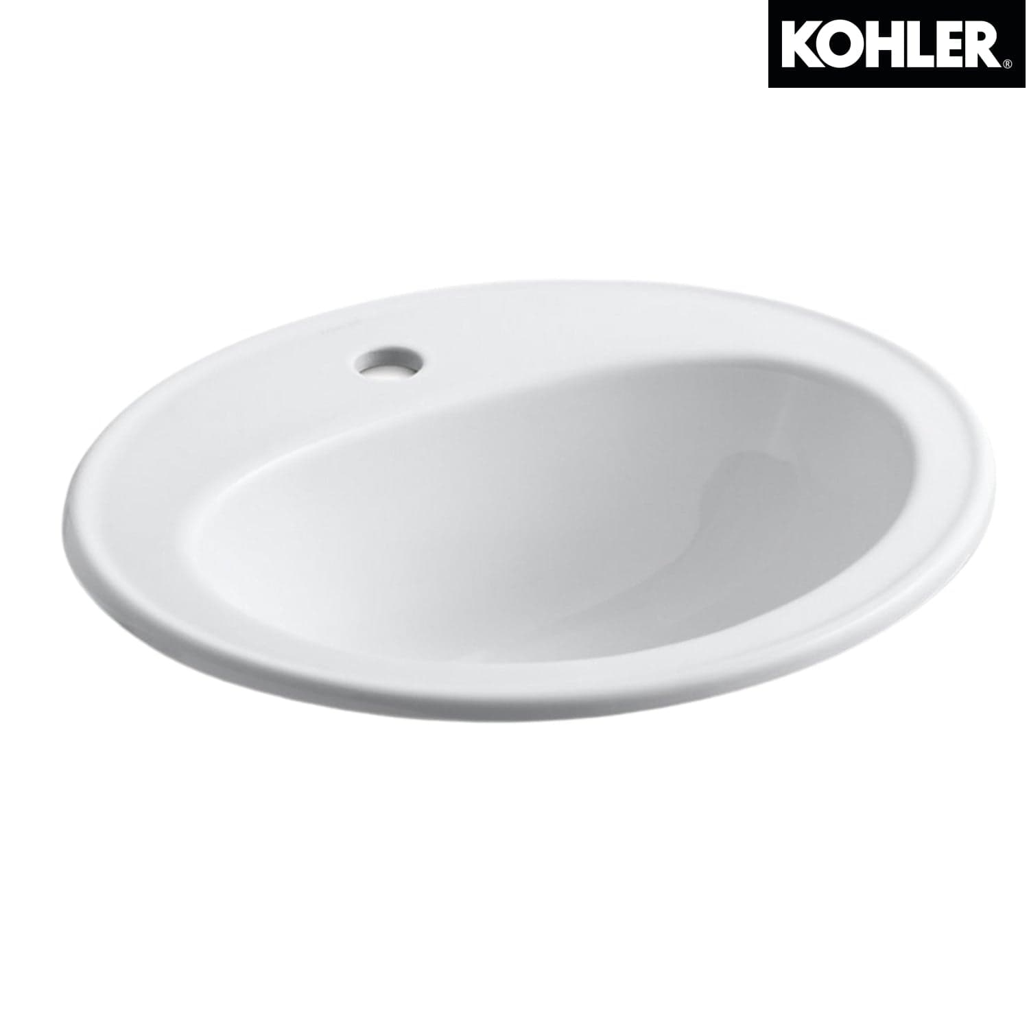 Kohler K-2196X-1-0 PENNINGTON 修邊式檯面盆