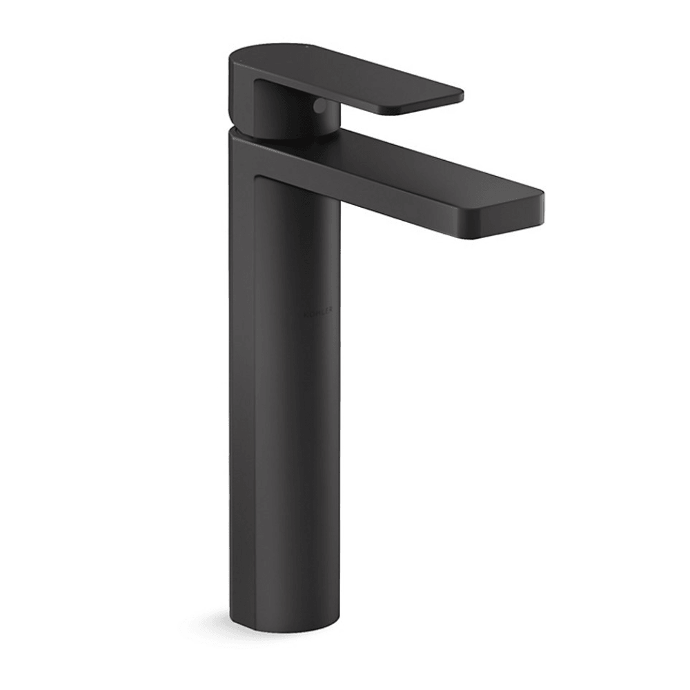 KOHLER K-23475T-4-BL PARALLEL 中高身面盆龍頭 (黑色)