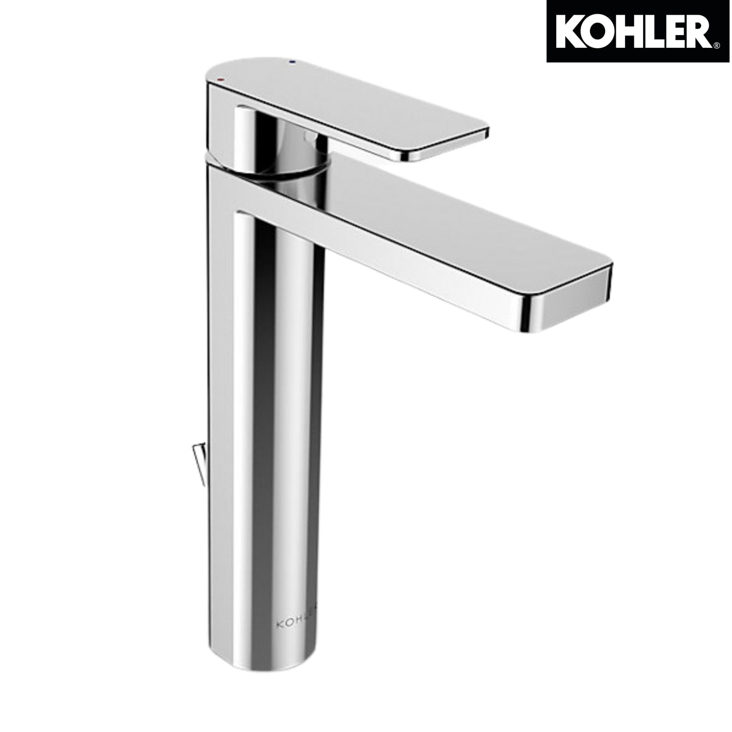 KOHLER K-23475T-4-CP PARALLEL 中高身面盆龍頭 (拋光鍍鉻)