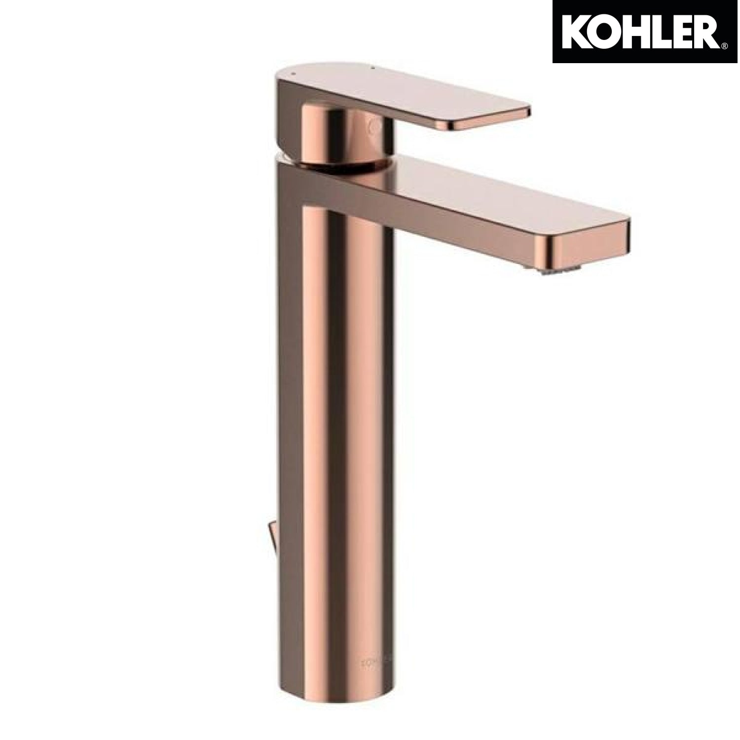 KOHLER K-23475T-4-RGD PARALLEL 中高身面盆龍頭 (玫瑰金色)