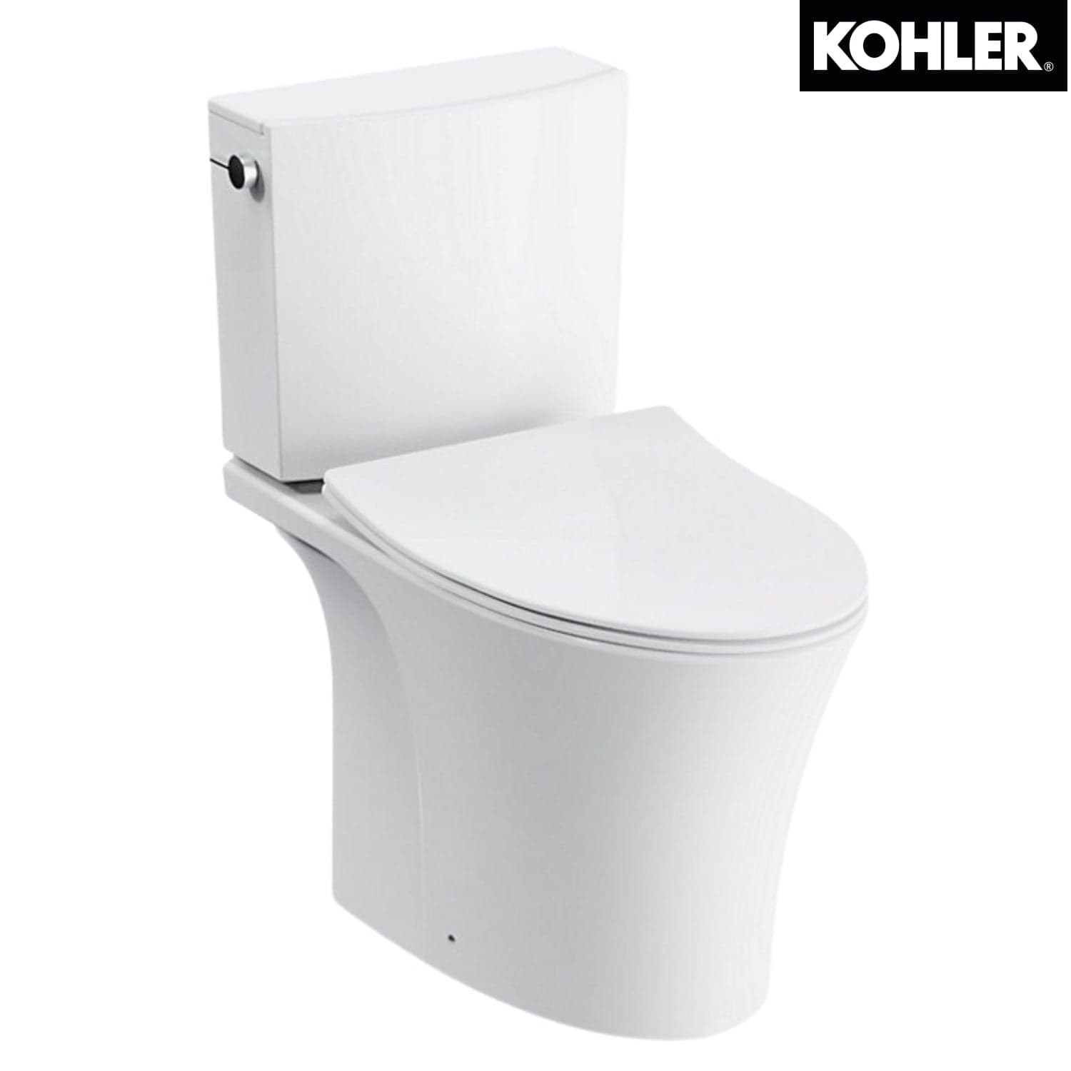 KOHLER K-23627H-HC-0 VEIL™ 分體式自由咀座廁( 不包括廁板) (地排水225 mm,牆排水185 mm)