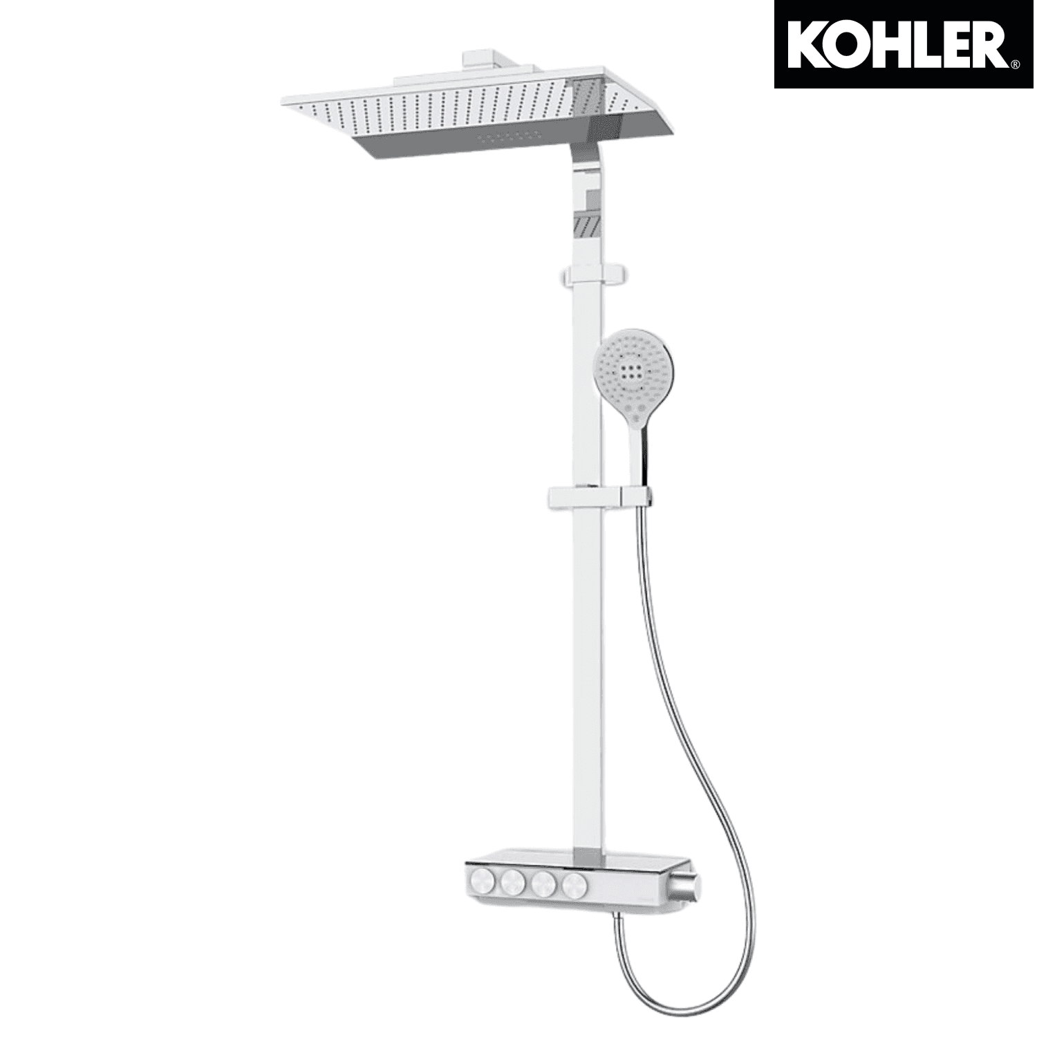 KOHLER K-23749T-9-CP URBANITY+ 恆溫四路 出水淋浴柱
