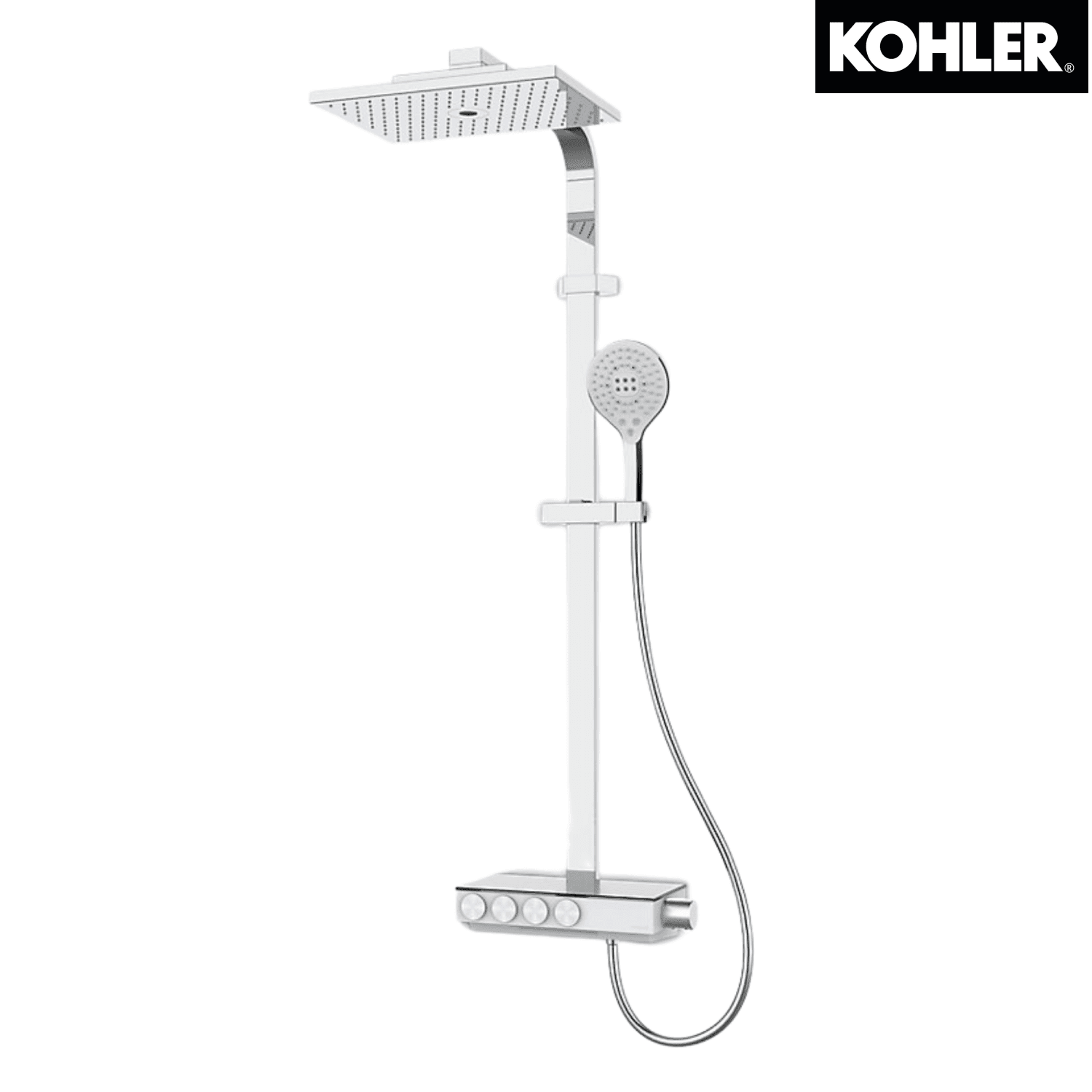 KOHLER K-23861T-9-CP URBANITY+ 恆溫四路 出水淋浴柱-hong-kong