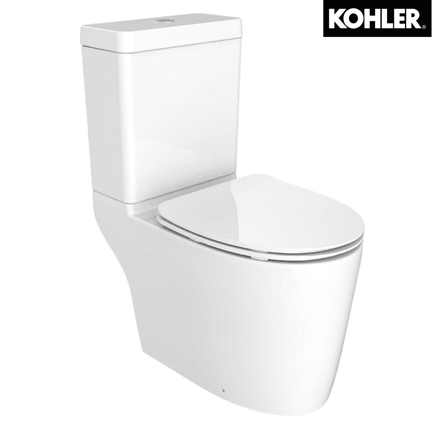 KOHLER K-24069H-0 PARLIAMENT™ GRANDE 分體式自由咀座廁
