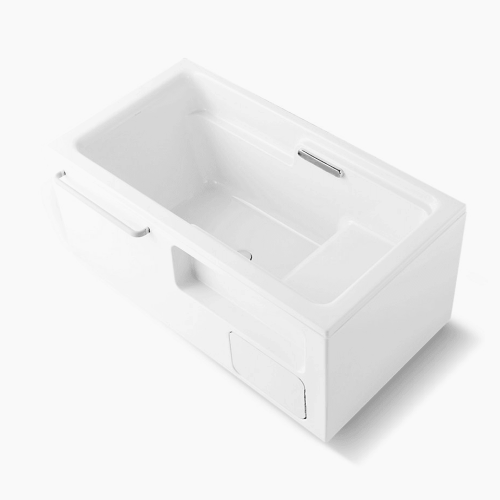 KOHLER K-24457T-FD-0 ALEUTIAN 2.0 1.5 米整體化浴缸(左角位) (三合一去水)