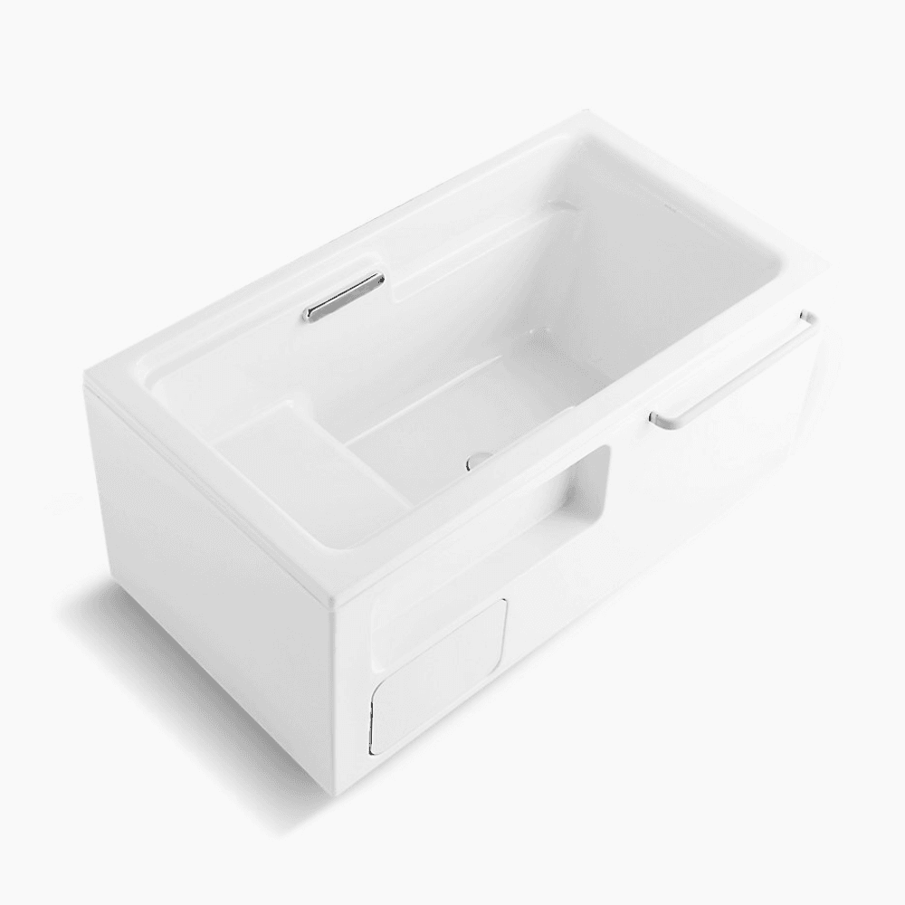KOHLER K-24458T-FD-0 ALEUTIAN 2.0 1.5 米整體化浴缸(右角位) (三合一去水)